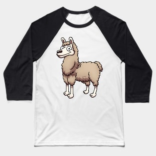 Cute Llama Or Alpaca Baseball T-Shirt